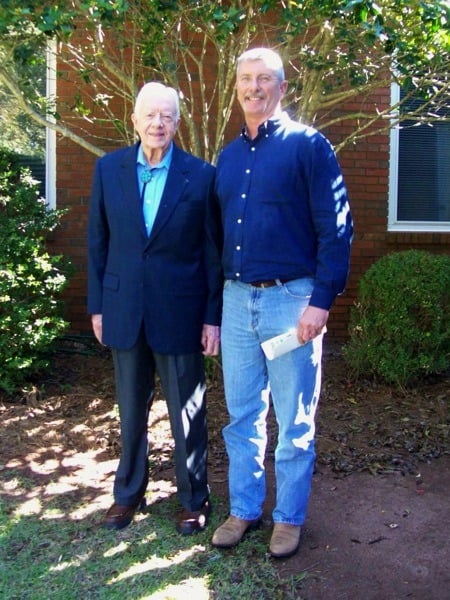 President Jimmy Carter Sunday School Maranatha Baptist Plains Georgia Jerry Woods