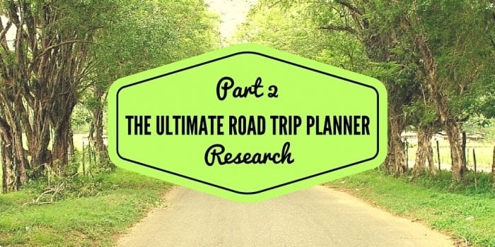 Ultimate Road Trip Planner Research