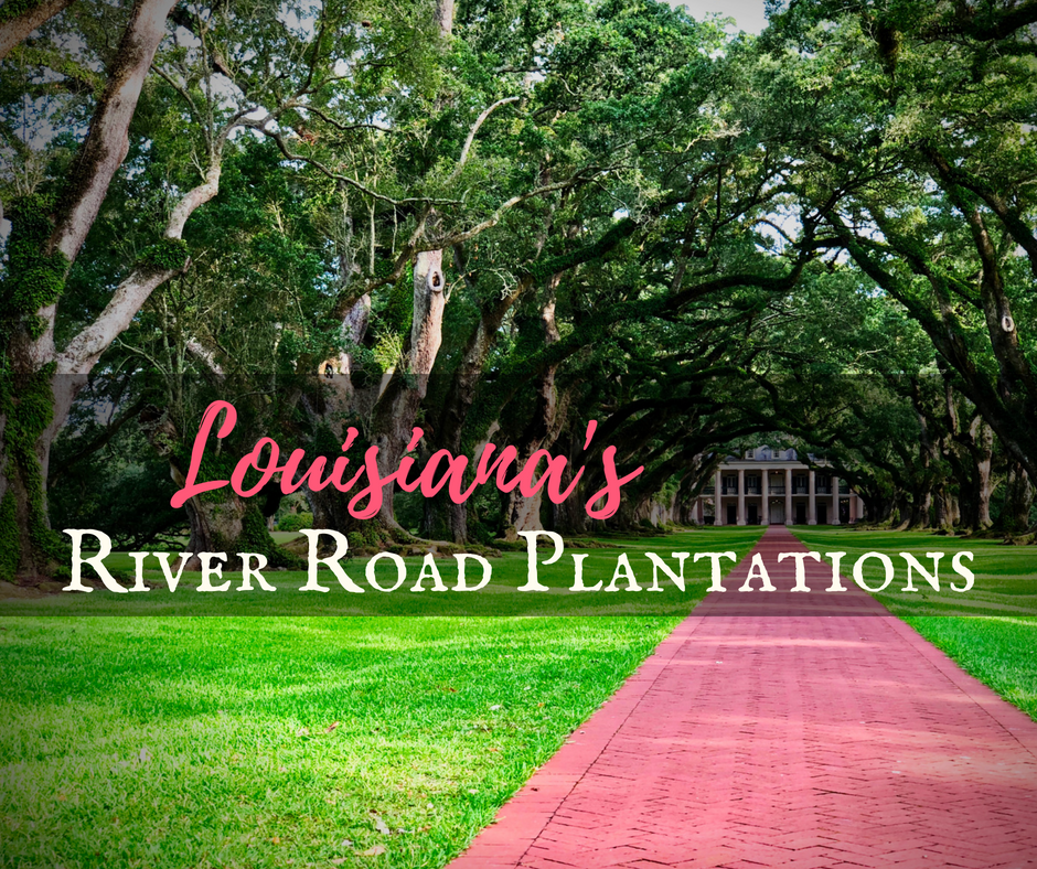 Tourist plantations along Louisiana ' s River Road. Map by Stephen P.