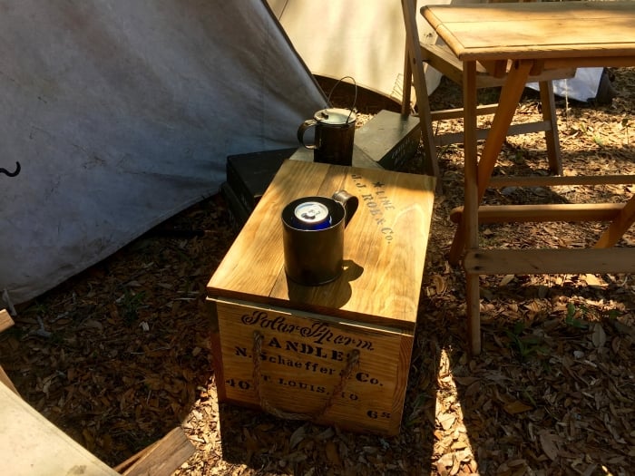 Civil War Reenactment Camp