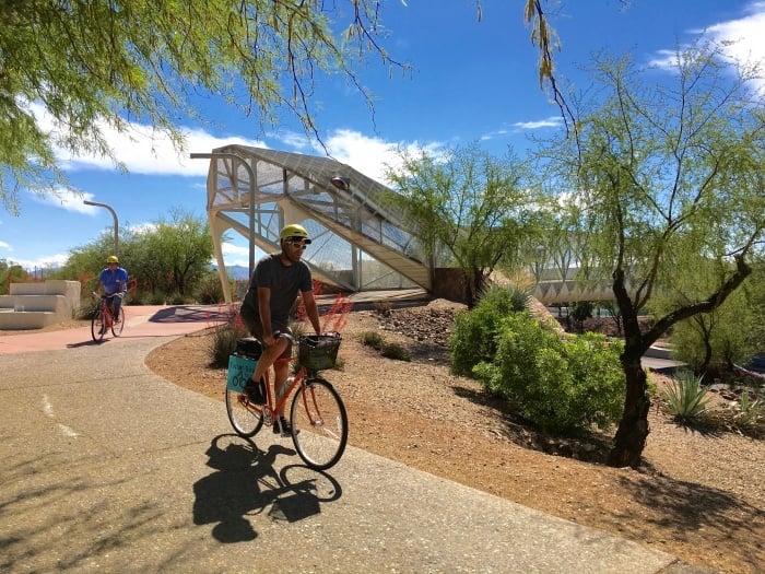 Tucson Bike Tours Rattlesnake Bridge Arizona