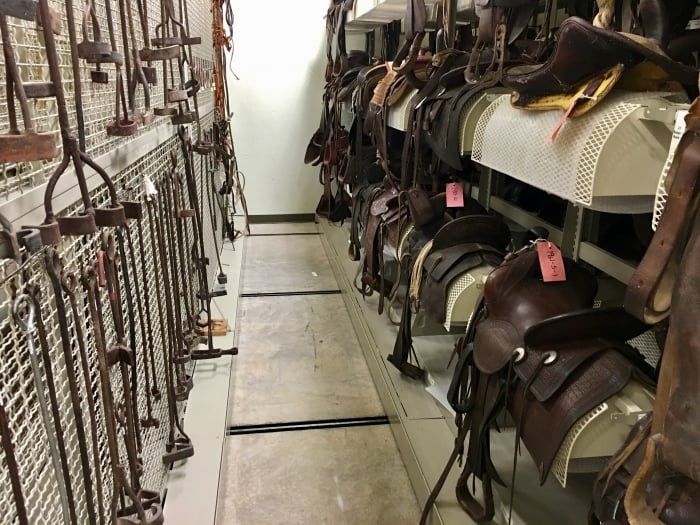 Saddles Brands National Ranching Heritage Center Lubbock Texas