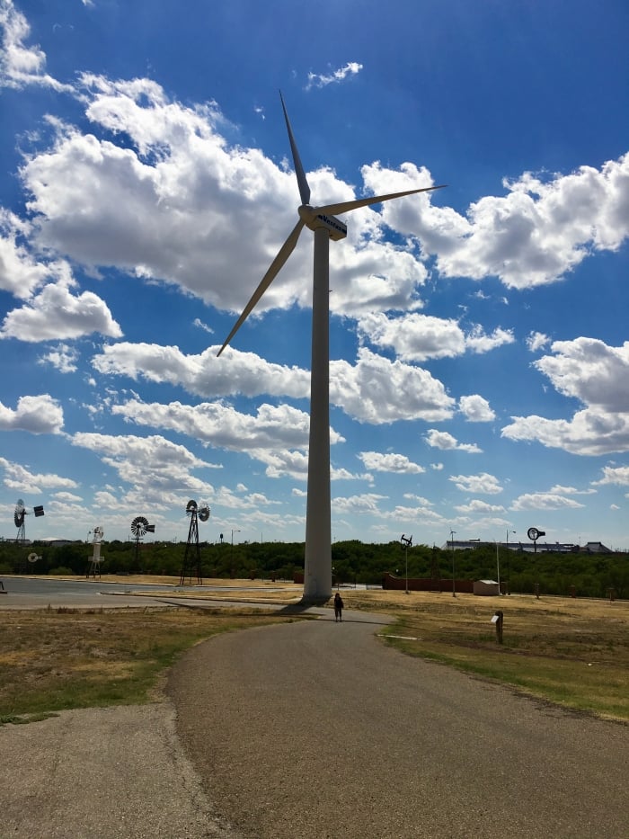 American Wind Power Center Lubbock Texas Turbine