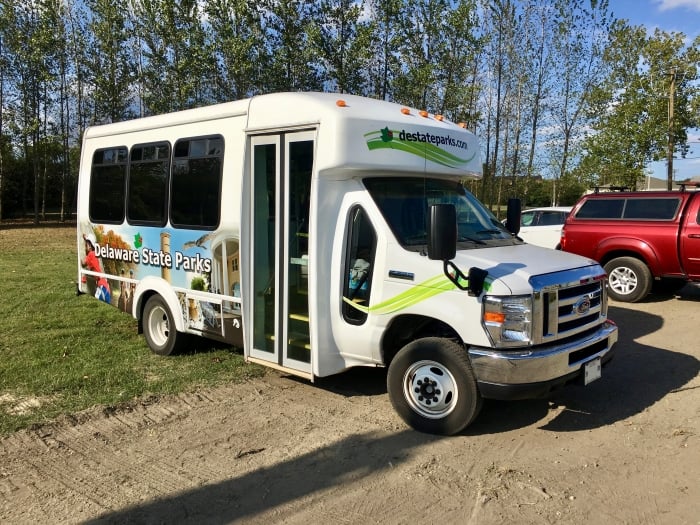 Delaware State Parks bus