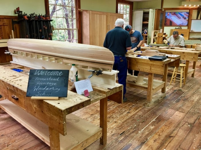 Homestead Heritage woodworking school