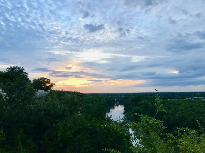 Cameron Park at sunset Waco, Texas