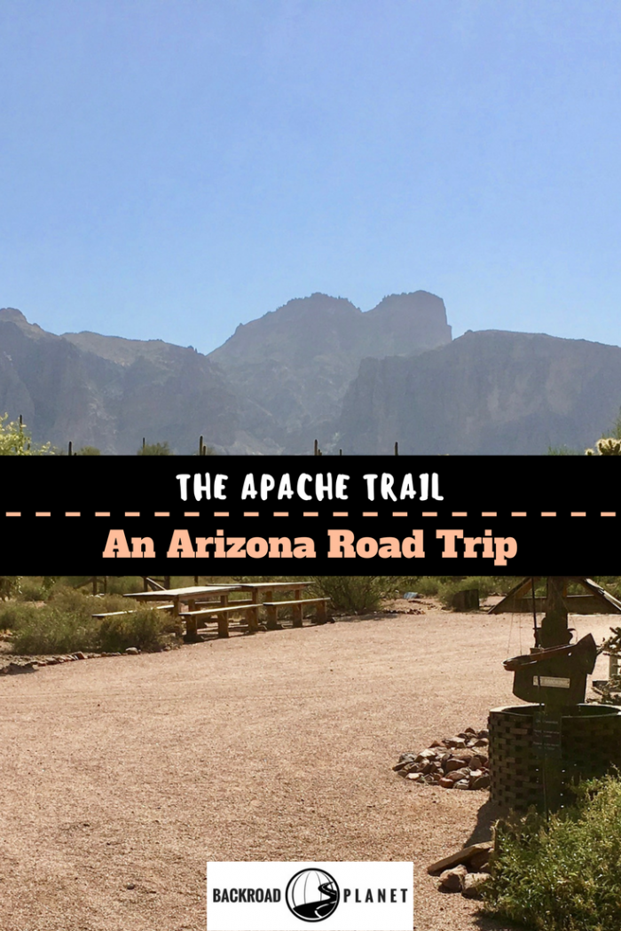 Take a drive through the Superstition Mountains on the Arizona Apache Trail with stops at Goldfield Ghost Town, Tortilla Flat, and the Dolly Steamboat.