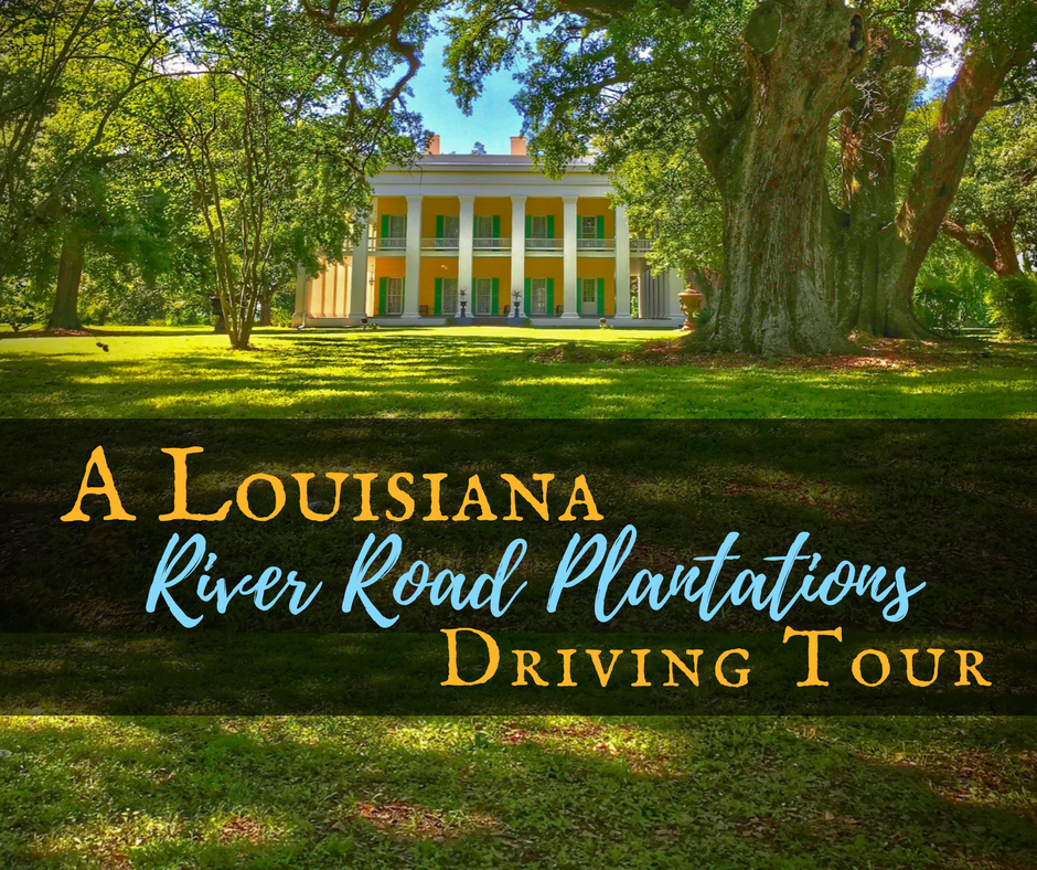 Tourist plantations along Louisiana ' s River Road. Map by Stephen P.