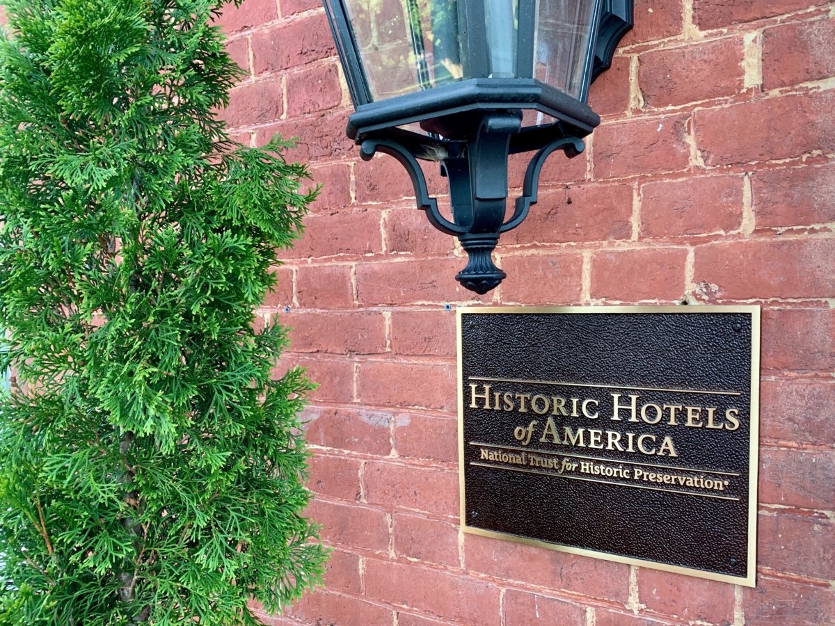 Blackburn Inn Historic Hotel Sign