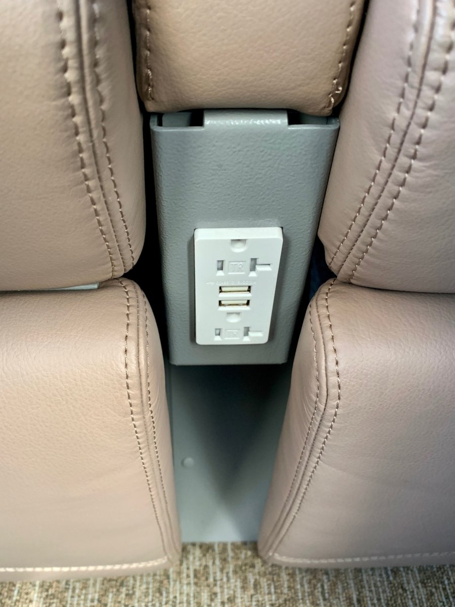 Rocky Mountaineer Train Electrical Outlets