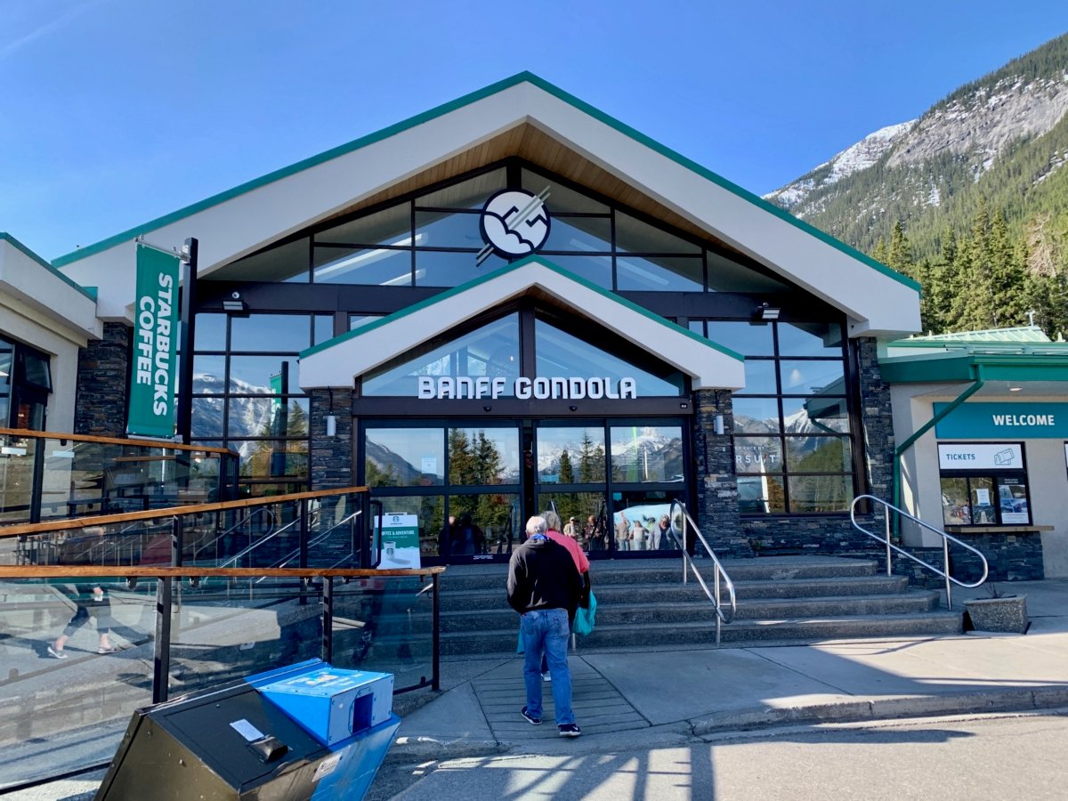 Banff Gondola Entrance