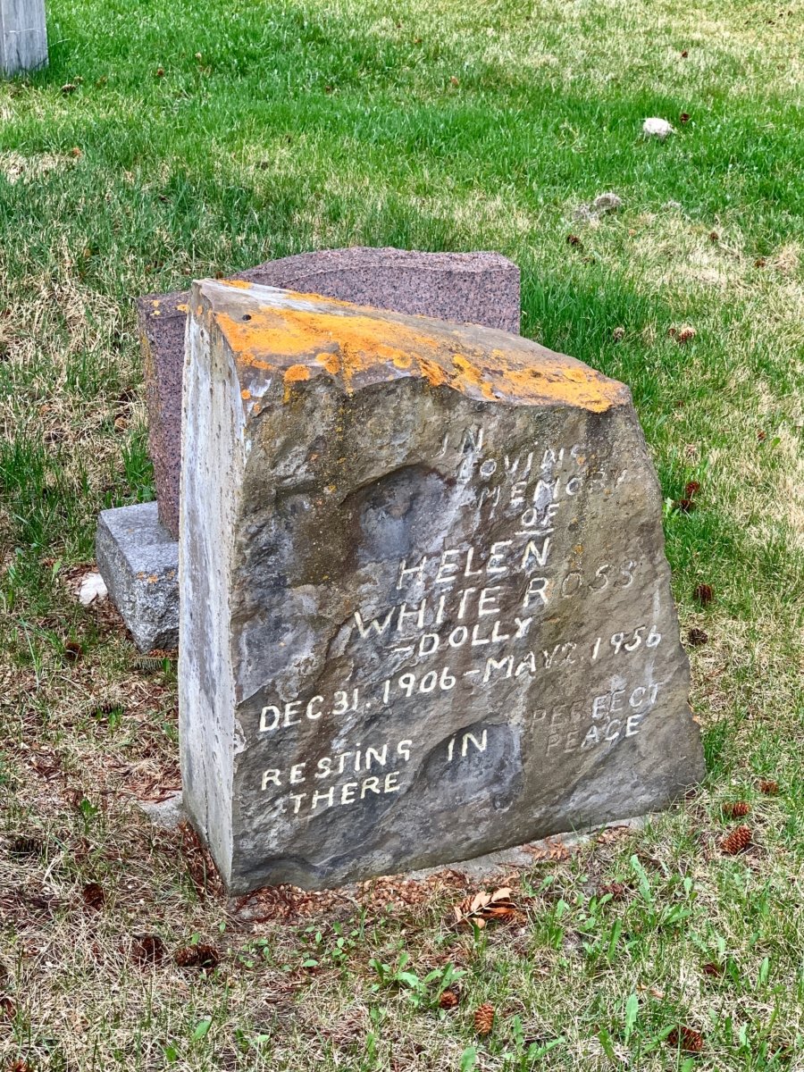 Old Banff Cemetery Headstone