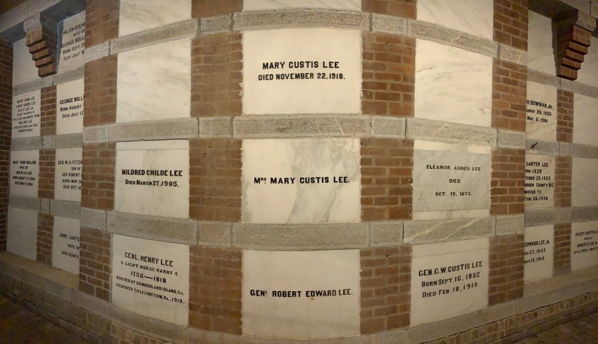 Robert E Lee Family Crypt
