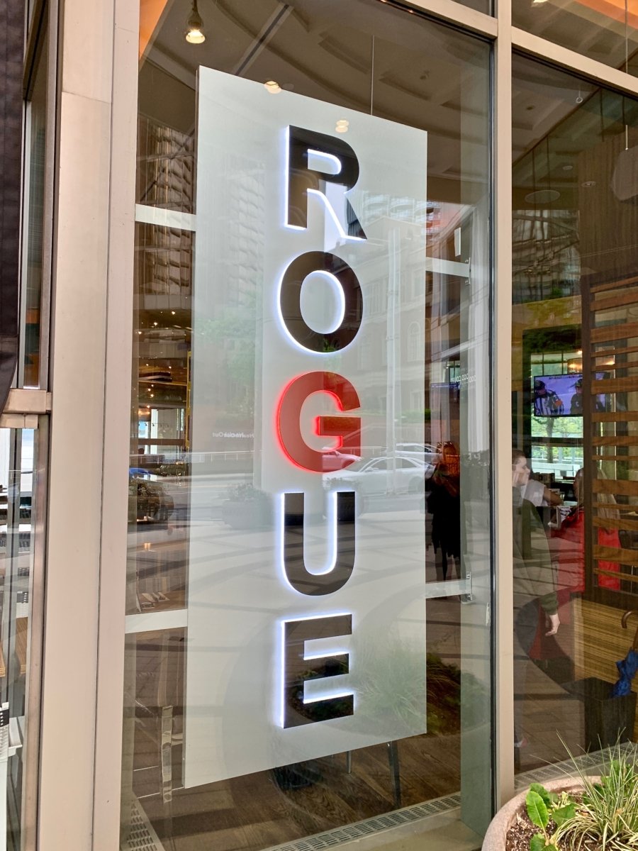 Rogue Kitchen Vancouver Sign