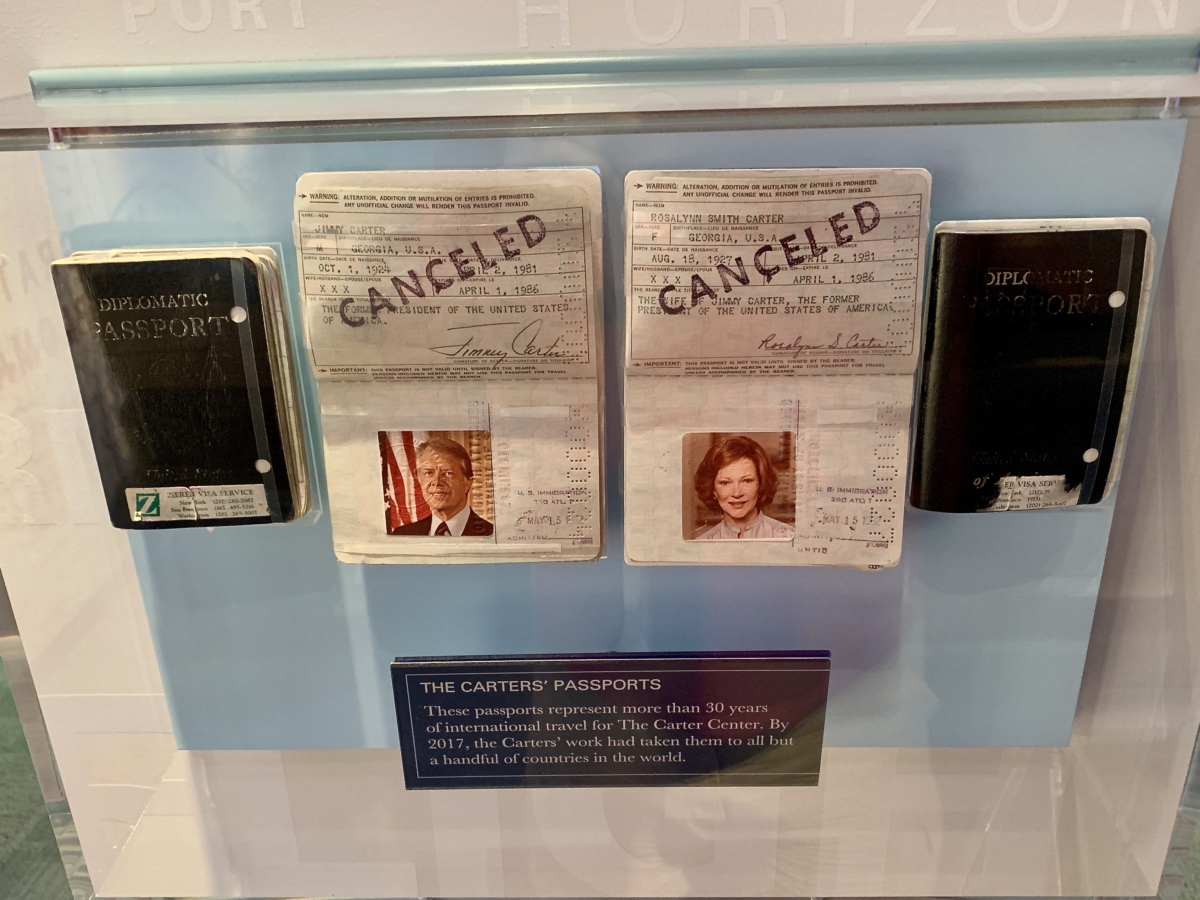 Jimmy and Rosalynn Carter Passports