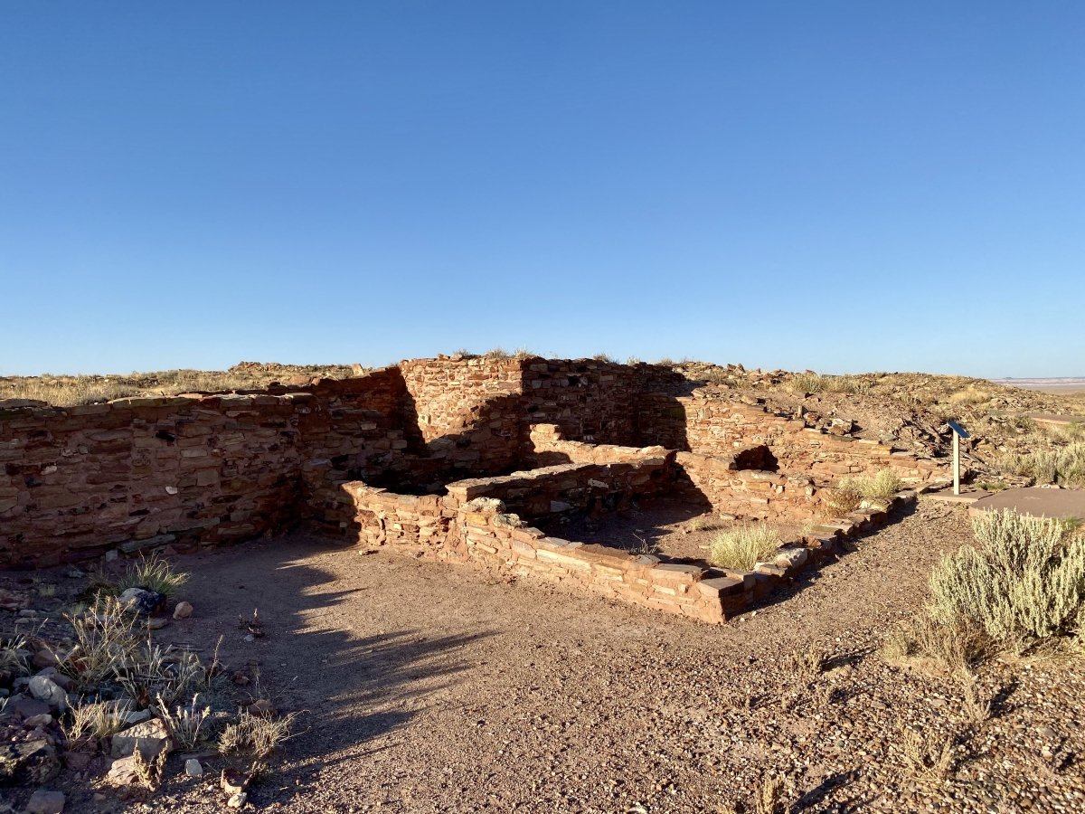 Homolovi II Ancestral Pueblo ruins