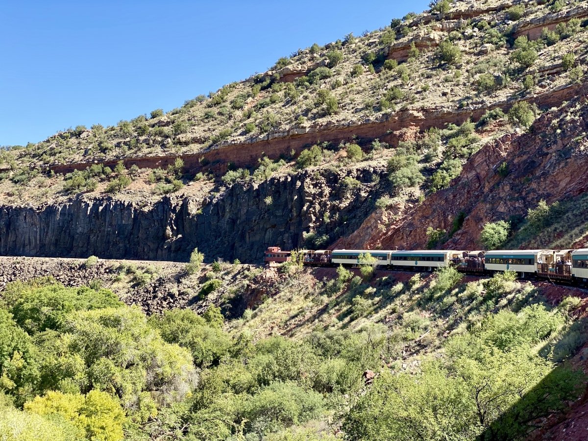Verde Canyon Railroad caboose