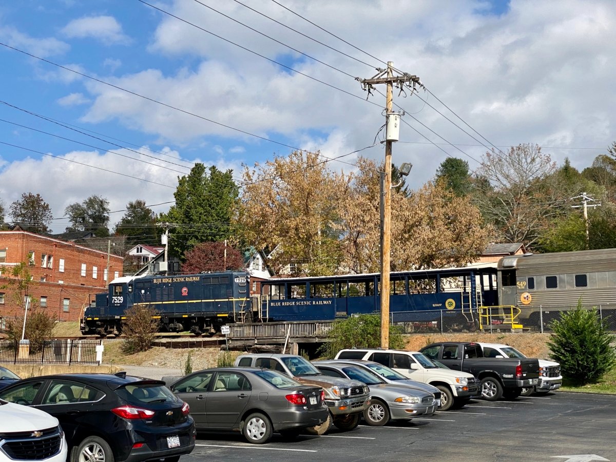 Hop a Scenic Mountain Train in Blue Ridge, Georgia 17