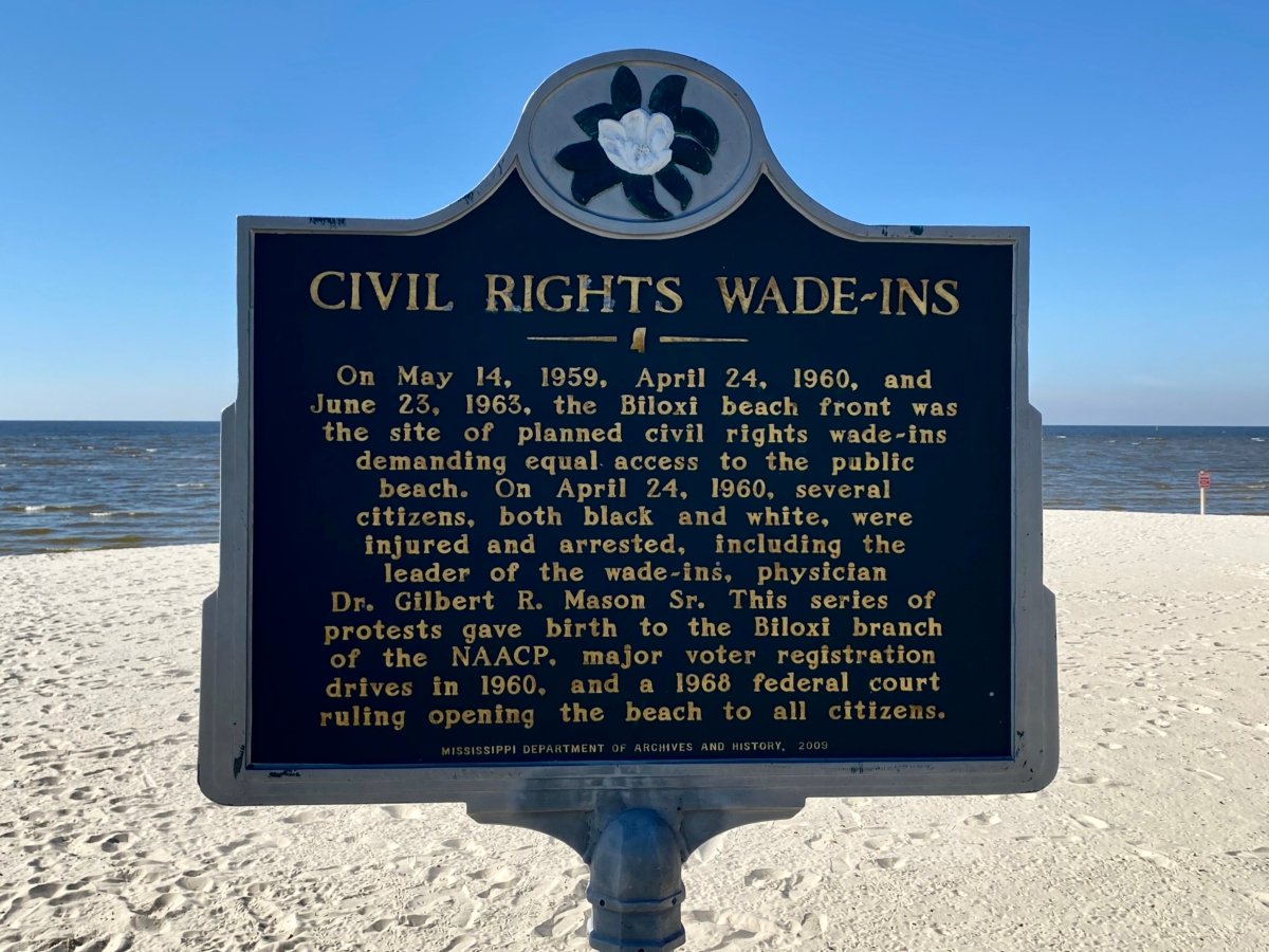Civil Rights Wade-Ins historical marker