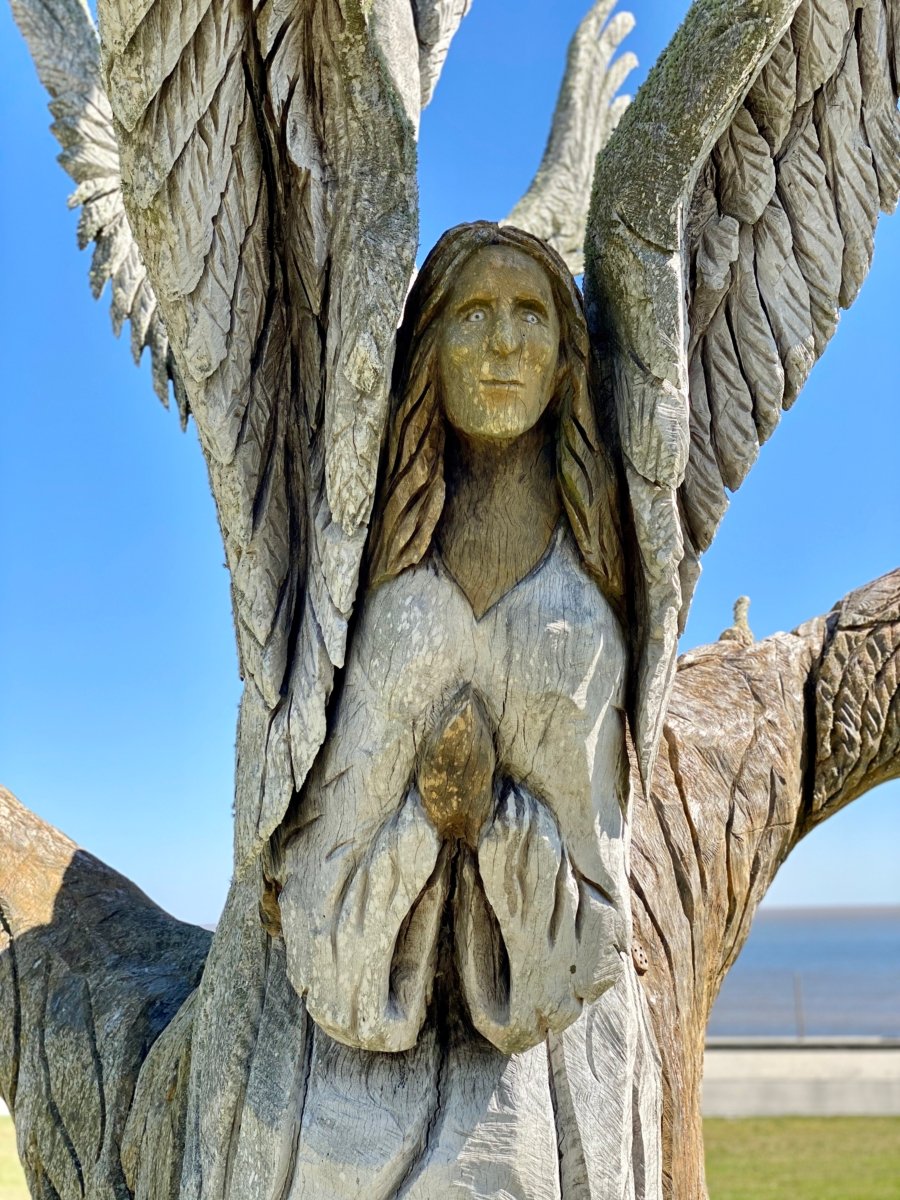 Katrina tree angel Bay St. Louis MS