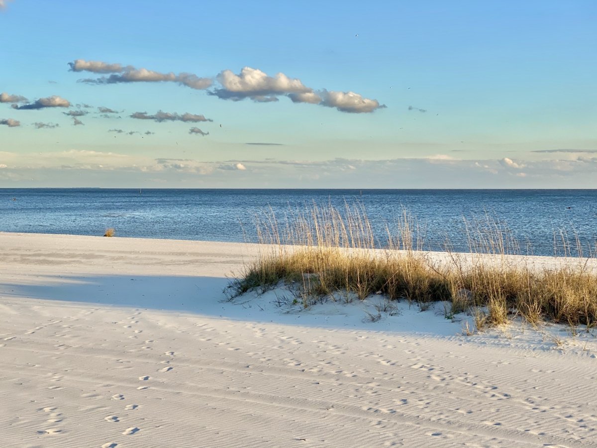 Mississippi Gulf Coast white sand beach