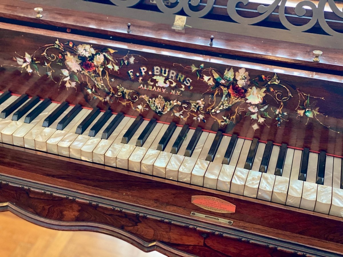 F. P. Burns rosewood piano
