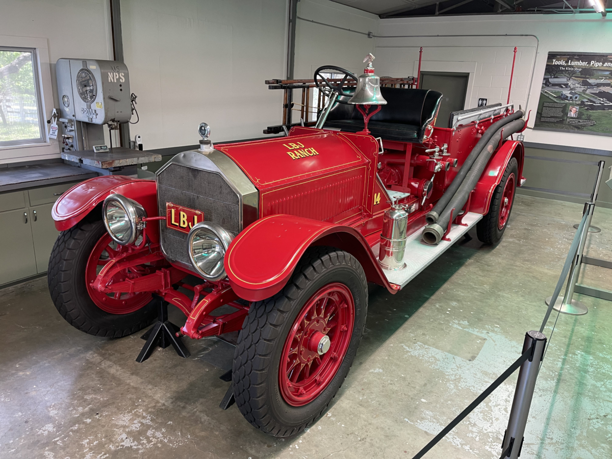 LBJ's 1915 Fire Truck