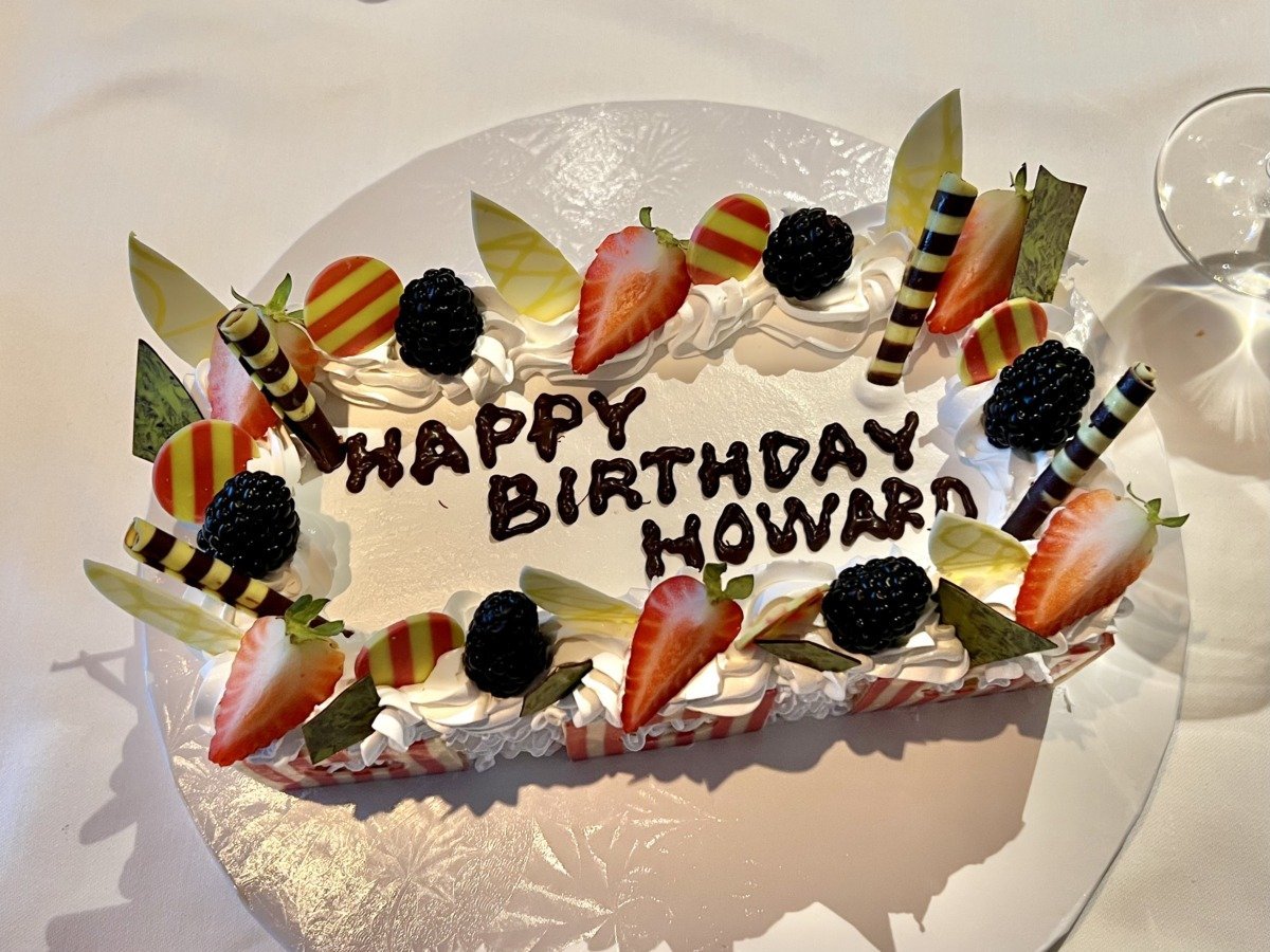 Howard birthday cake