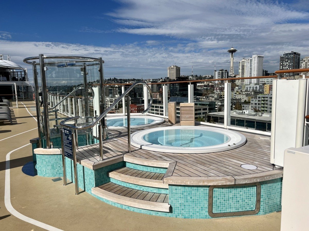 NCL Encore outdoor hot tubs