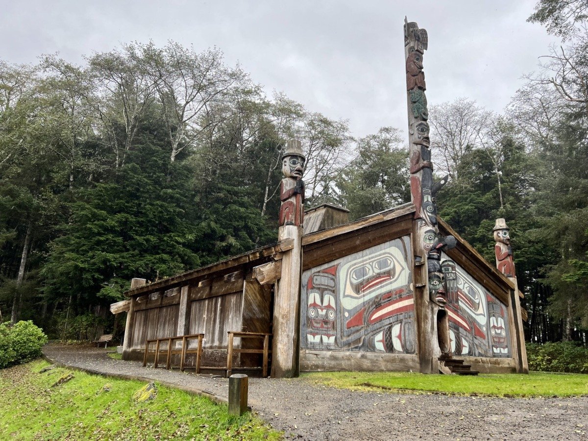 Totem Bight State Historical Park clan house