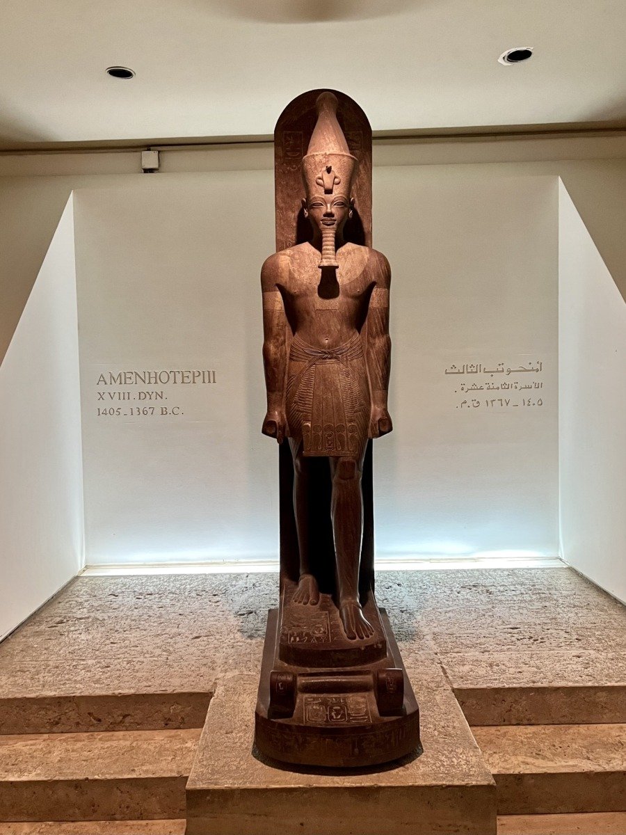 Luxor Museum Amenhotep III statue Egypt