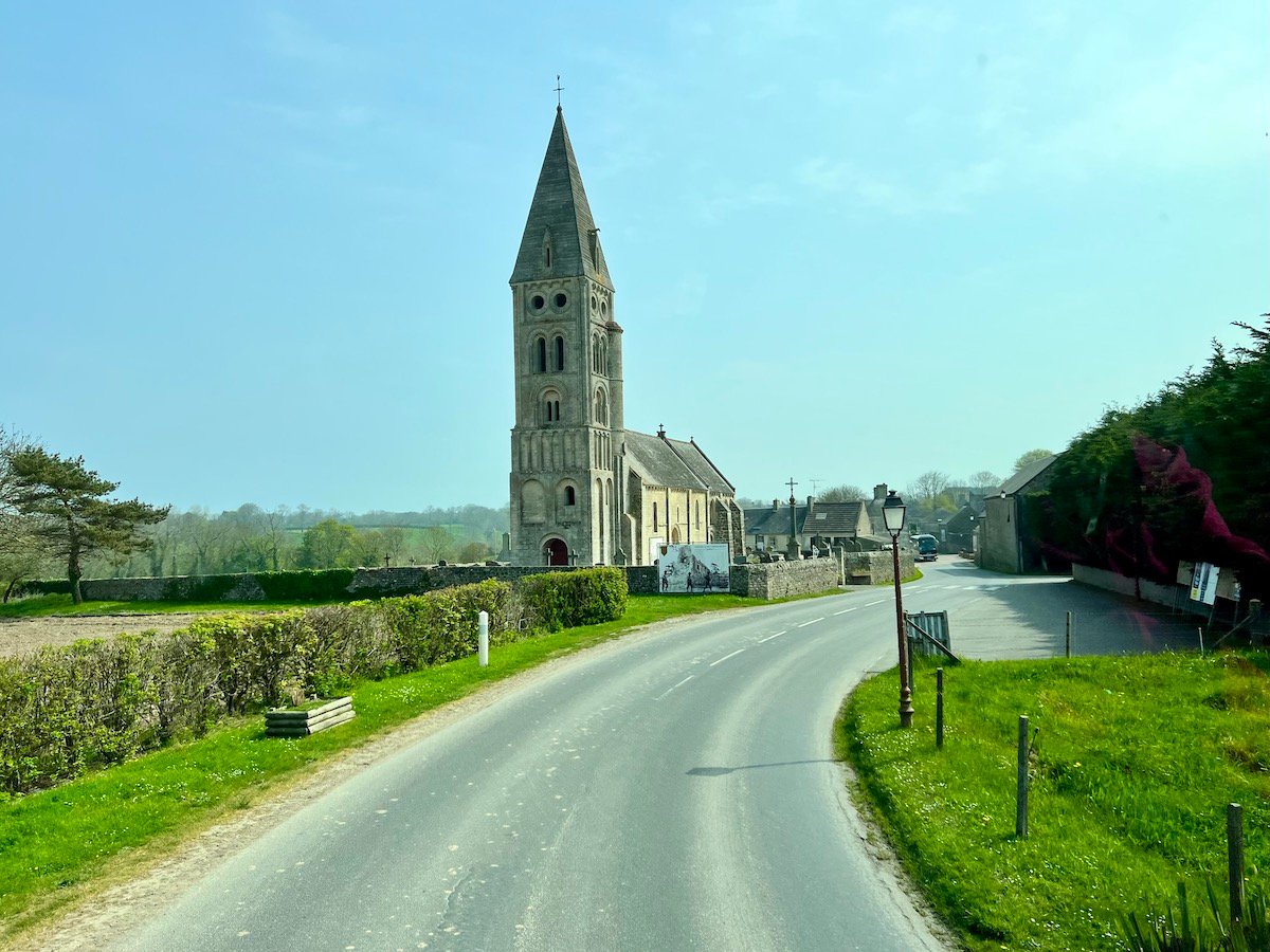 Église Notre Dame Colleville-Sur-Mer France