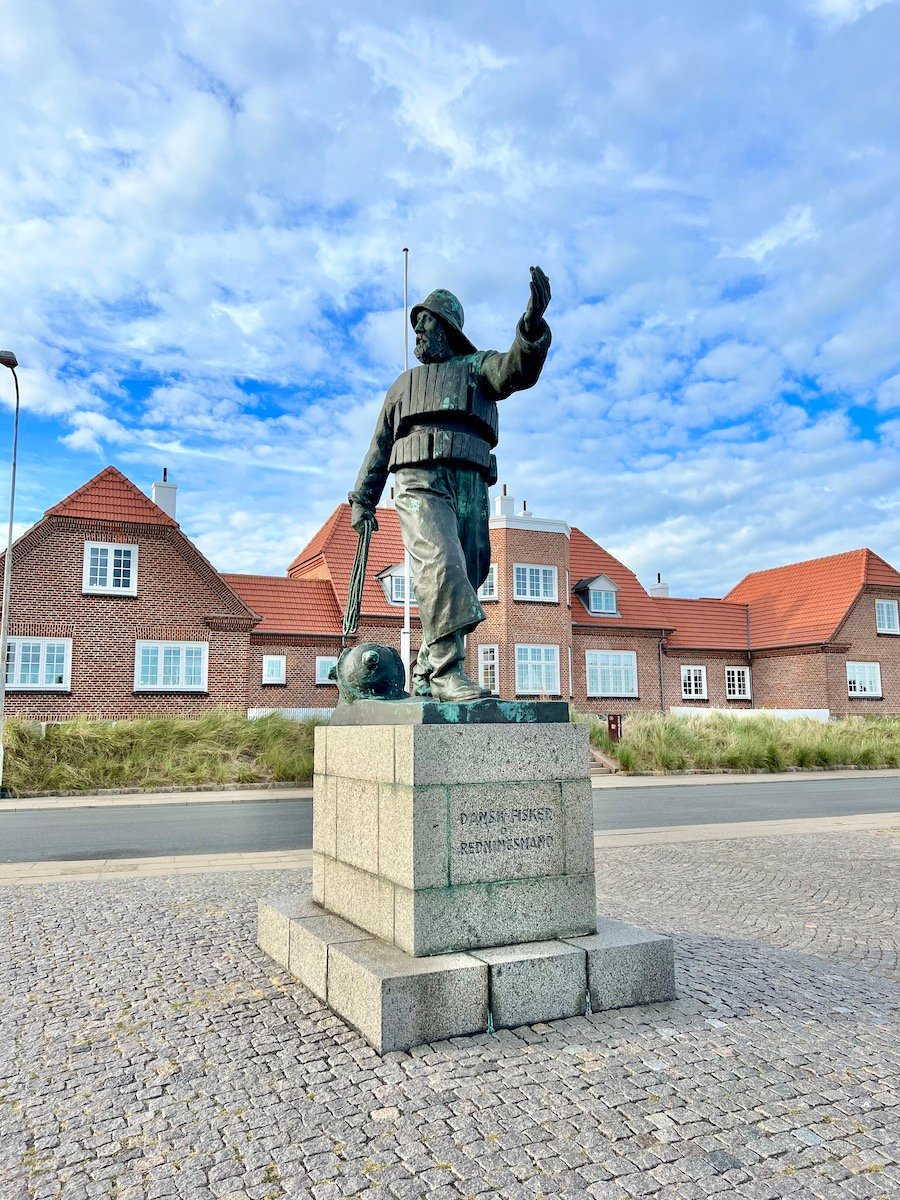 Skagen Fisherman Statue