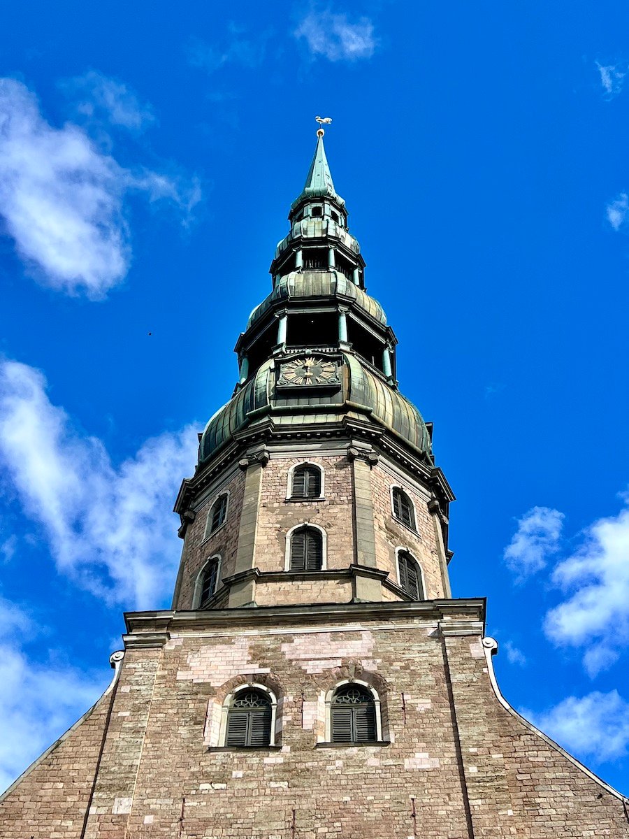 Riga St. Peter's Church steeple